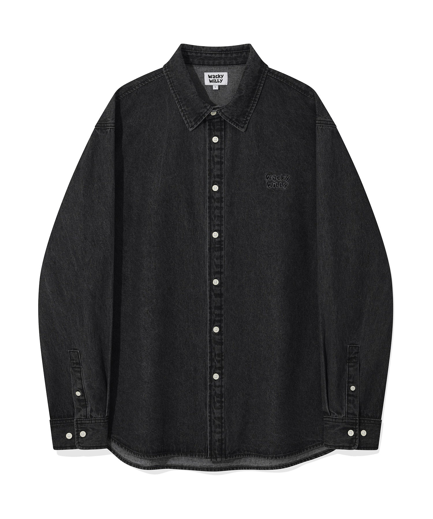 DENIM LONG SLEEVE SHIRT