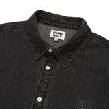 DENIM LONG SLEEVE SHIRT