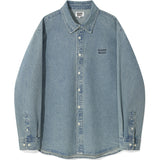 DENIM LONG SLEEVE SHIRT