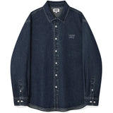 DENIM LONG SLEEVE SHIRT