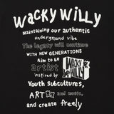 TYPO ARTWORK POINT SHORT SLEEVE T-SHIRT