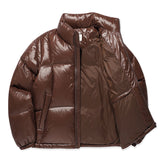 [GISELLE着用] WOMEN'S GLOSSY DOWN SHORT PUFFER