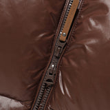 [GISELLE着用] WOMEN'S GLOSSY DOWN SHORT PUFFER