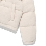 [GISELLE着用] WOMEN'S FLEECE TOGGLE SHORT LENGTH DOWN JUMPER