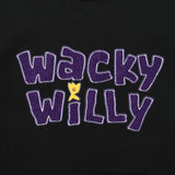 FLEECE FRONT TYPO GRAPHIC HOODIE SWEATSHIRT