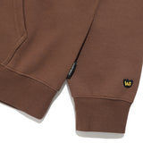 FLEECE FRONT TYPO GRAPHIC HOODIE SWEATSHIRT