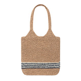 WOMEN'S RATTAN TOTE BAG