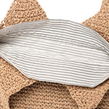 WOMEN'S RATTAN TOTE BAG