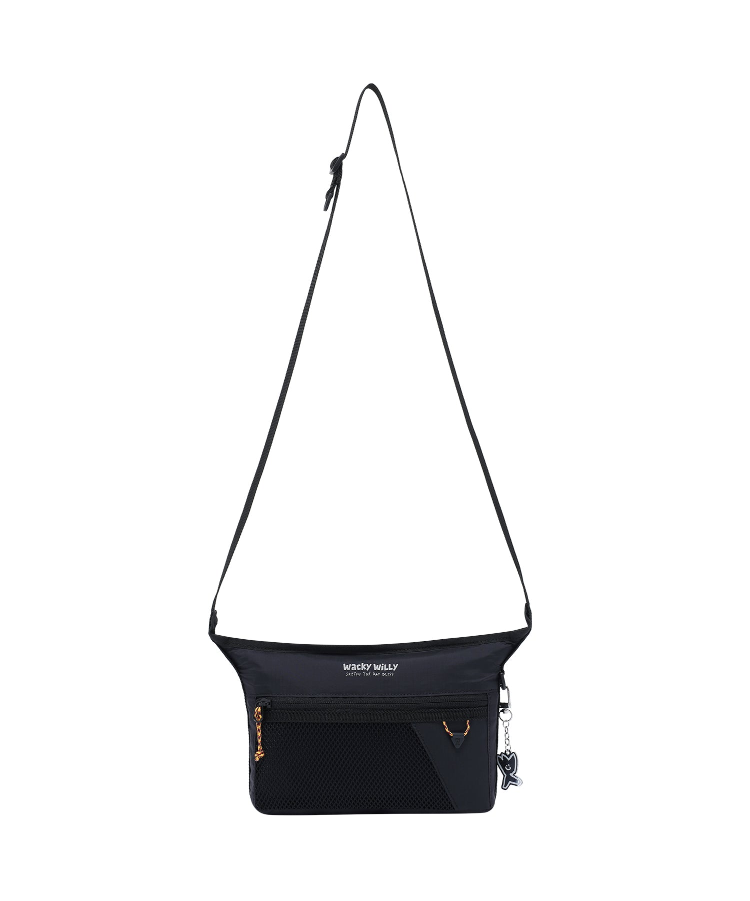 【新品】ウィメンズスクエアバッグブラック WACKY WILLY ktown4u.com : [Wacky Willy x GISELLE] [25FW] Women's Square Bag Black