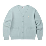 V-NECK ONE-POINT CARDIGAN