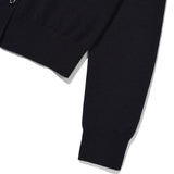 [26SS] WOMEN'S LILY WAPPEN ROUND NECK CARDIGAN