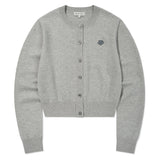 [26SS] WOMEN'S LILY WAPPEN ROUND NECK CARDIGAN