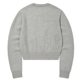 [26SS] WOMEN'S LILY WAPPEN ROUND NECK CARDIGAN