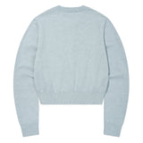 [26SS] WOMEN'S LILY WAPPEN ROUND NECK CARDIGAN