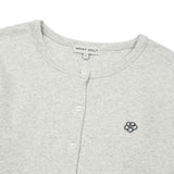 [GISELLE着用] WOMEN'S BASIC COTTON ROUND NECK CARDIGAN