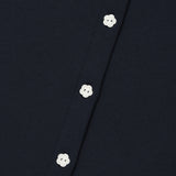 [GISELLE着用] WOMEN'S BASIC COTTON ROUND NECK CARDIGAN