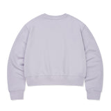 [26SS] WOMEN'S LILY WAPPEN CROP MAN-TO-MAN