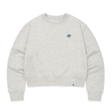 [26SS] WOMEN'S LILY WAPPEN CROP MAN-TO-MAN