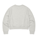 [26SS] WOMEN'S LILY WAPPEN CROP MAN-TO-MAN