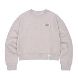 [26SS] WOMEN'S LILY WAPPEN CROP MAN-TO-MAN