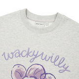 [予約販売/3月中旬入庫予定] WOMEN'S BIG LILY GRAPHIC SEMI-OVERFIT MAN-TO-MAN