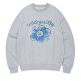 [予約販売/3月中旬入庫予定] WOMEN'S BIG LILY GRAPHIC SEMI-OVERFIT MAN-TO-MAN