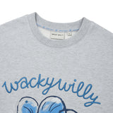 [予約販売/3月中旬入庫予定] WOMEN'S BIG LILY GRAPHIC SEMI-OVERFIT MAN-TO-MAN