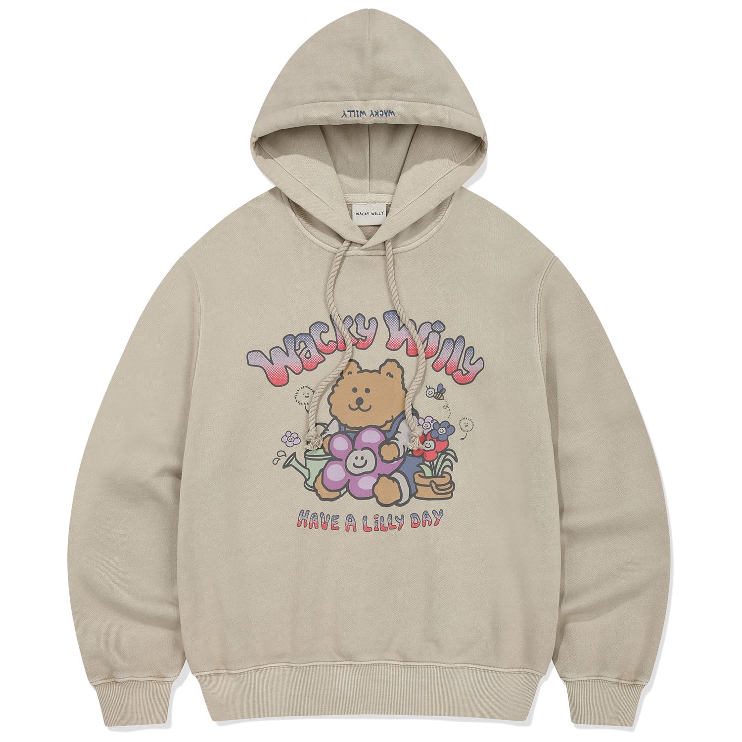WOMEN'S GRAPHIC SEMI-OVER HOODIE