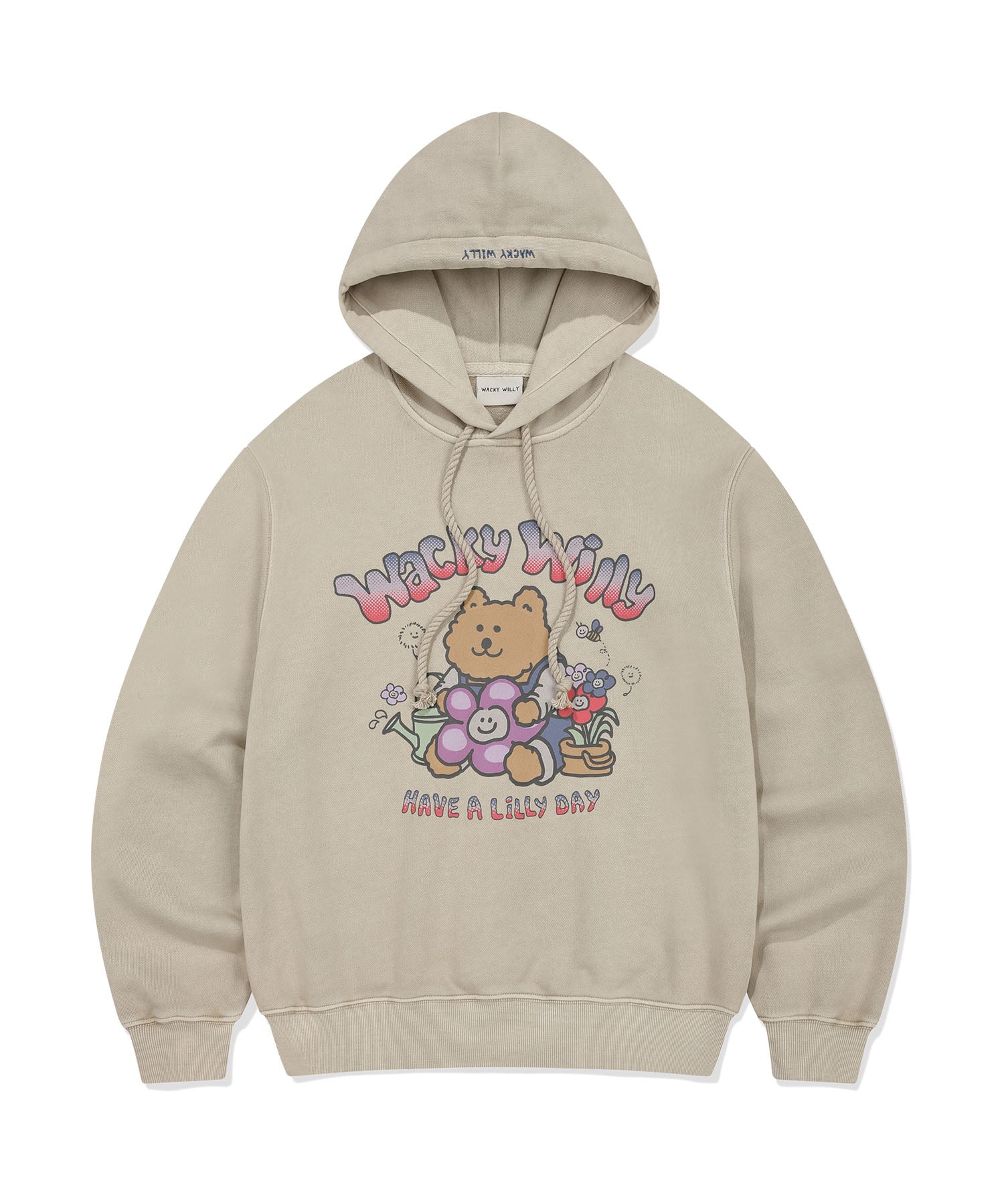 WOMEN'S GRAPHIC SEMI-OVER HOODIE