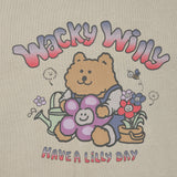 WOMEN'S GRAPHIC SEMI-OVER HOODIE