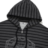 [予約販売/3月下旬入庫予定] FRONT POINT STRIPE HOODED ZIP-UP