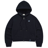 [26SS] WOMEN'S LILY WAPPEN CROP HOODED ZIP-UP