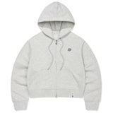 [26SS] WOMEN'S LILY WAPPEN CROP HOODED ZIP-UP