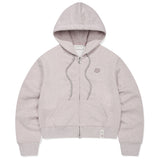 [26SS] WOMEN'S LILY WAPPEN CROP HOODED ZIP-UP