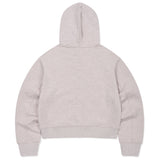 [26SS] WOMEN'S LILY WAPPEN CROP HOODED ZIP-UP