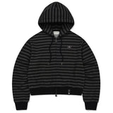 [26SS] WOMEN'S LILY WAPPEN CROP HOODED ZIP-UP