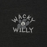 [26SS] WOMEN'S DENIM WASHED CROP HOODED ZIP-UP