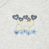 WOMEN'S GRAPHIC SEMI-OVER HOODED ZIP-UP