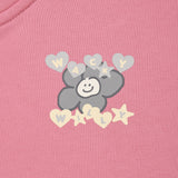 WOMEN'S GRAPHIC SEMI-OVER HOODED ZIP-UP