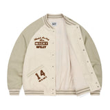 PATCHWORK GRAPHIC VARSITY JACKET