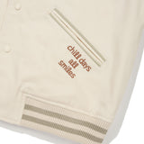 PATCHWORK GRAPHIC VARSITY JACKET