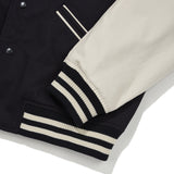 PATCHWORK GRAPHIC VARSITY JACKET