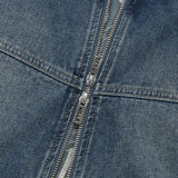 GRAPHIC DENIM HOODED JUMPER