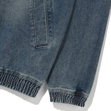 GRAPHIC DENIM HOODED JUMPER