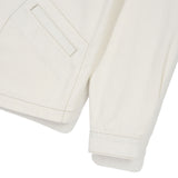 WOMEN'S COLLARLESS DENIM WORK JACKET