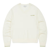 WOMEN'S LILY POINT V-NECK PULLOVER CREAM