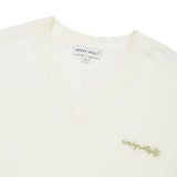 WOMEN'S LILY POINT V-NECK PULLOVER CREAM