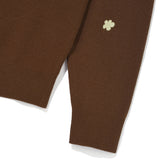 [GISELLE着用] WOMEN'S LILY DOT V-NECK PULLOVER BROWN
