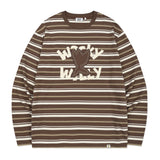 [予約販売/3月下旬入庫予定] ONE-POINT STRIPE LONG SLEEVE