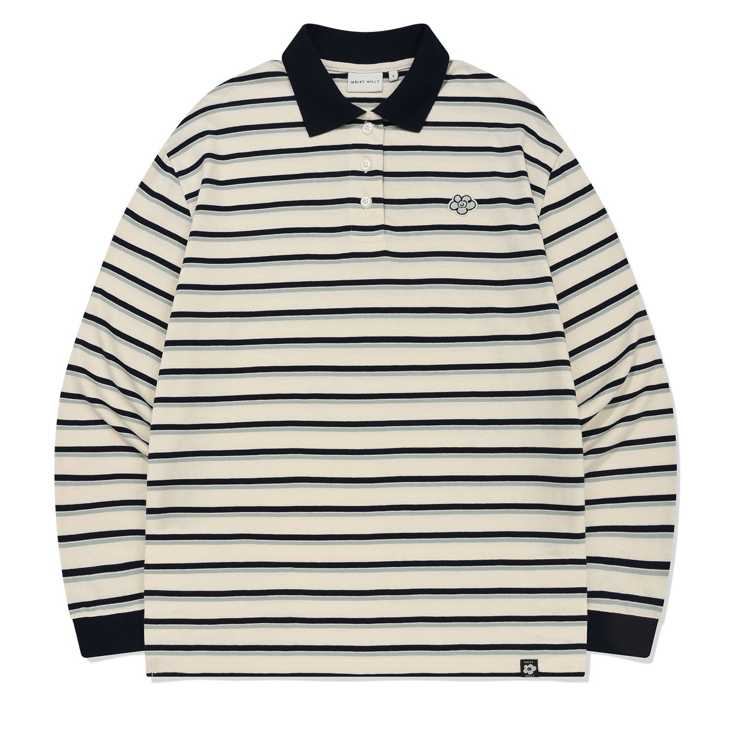 [予約販売/6月上旬入庫予定] [GISELLE着用] WOMEN'S RUGBY STRIPE LONG SLEEVE